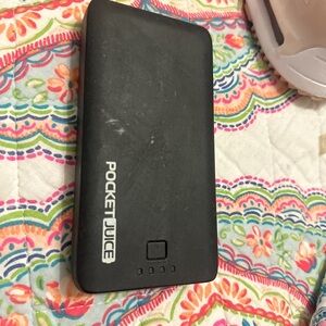 Black Portable Charger